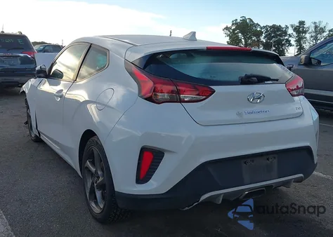 2020 Hyundai Veloster 2.0 from USA, damaged, VIN KMHTG6AF4LU023921